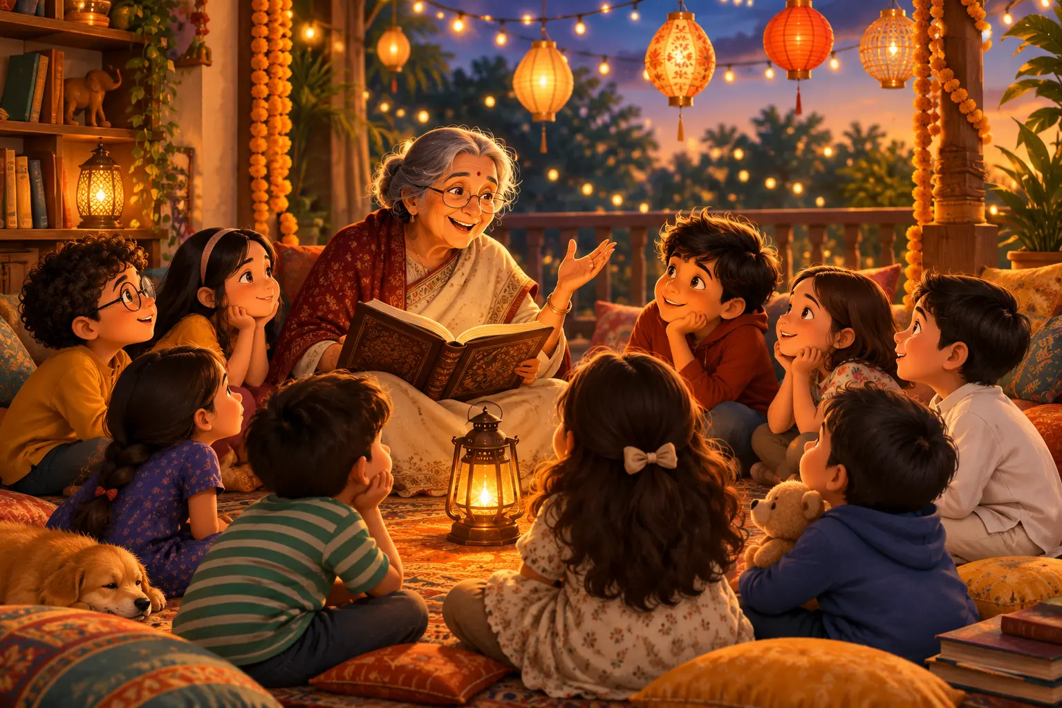 Why Festival Stories for Children Still Beat Screens, Data, and Every Modern Substitute "Festival stories for children— child listening to a bedtime story about a holiday tradition"
