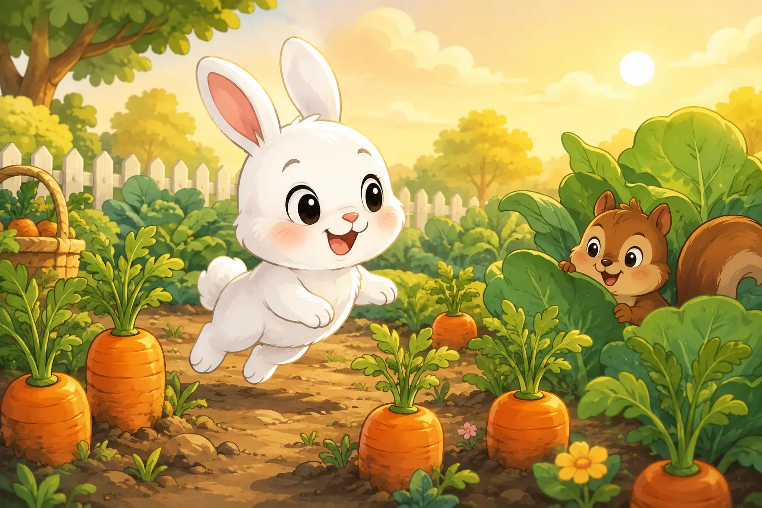 Bella Bunny and the Big Carrot Patch