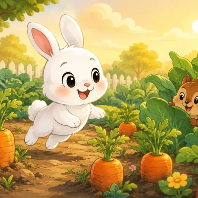 Bella Bunny and the Big Carrot Patch